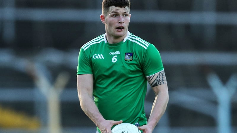Westmeath should have their homework done on Limerick centre back  Iain Corbett. Photograph: Laszlo Geczo/Inpho