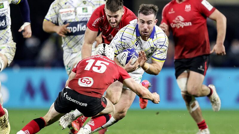 Lowry tackle success numbers belie his diminutive size. Photograph: Laszlo Geczo/Inpho