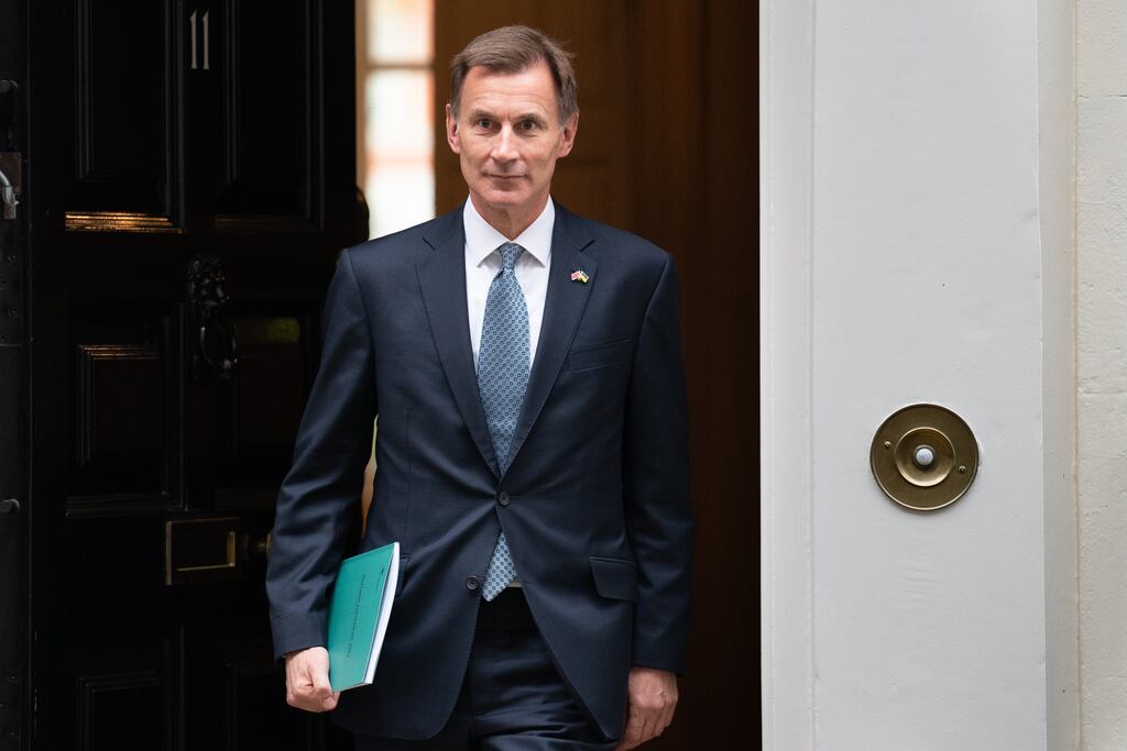 The stark warning about the UK's national debt comes as chancellor Jeremy Hunt prepares his autumn budget, scheduled for November. Photograph: Stefan Rousseau/PA Wire