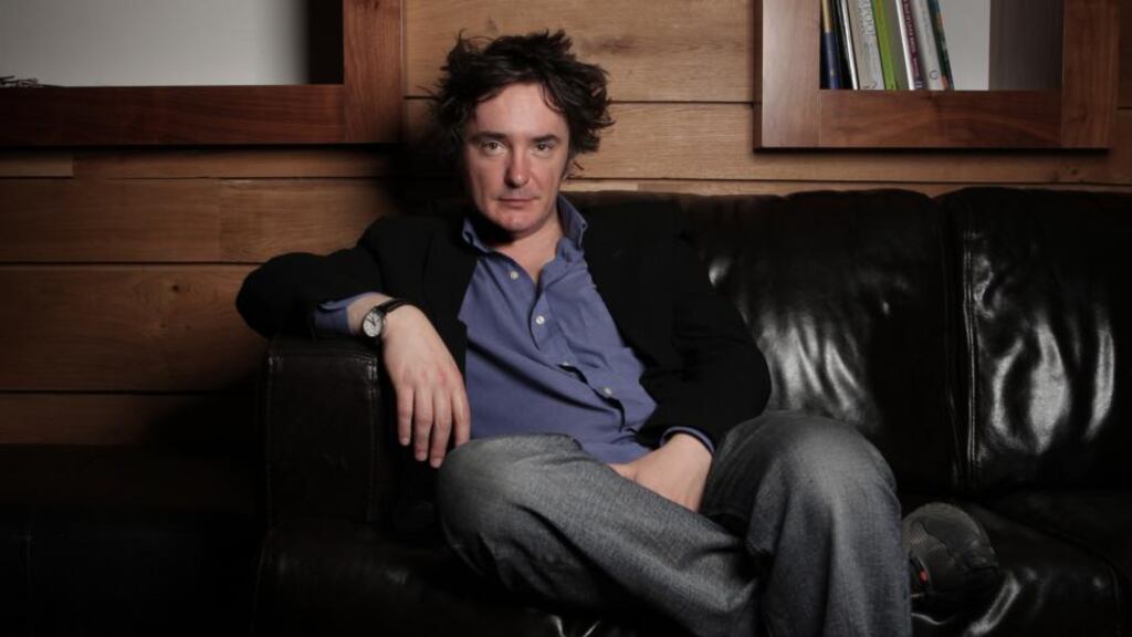 Dylan Moran: ‘Comedy is born a lot of the time from boredom and frustration. What are we supposed to do? Milk cows?’ Photograph: Andy Hollingworth