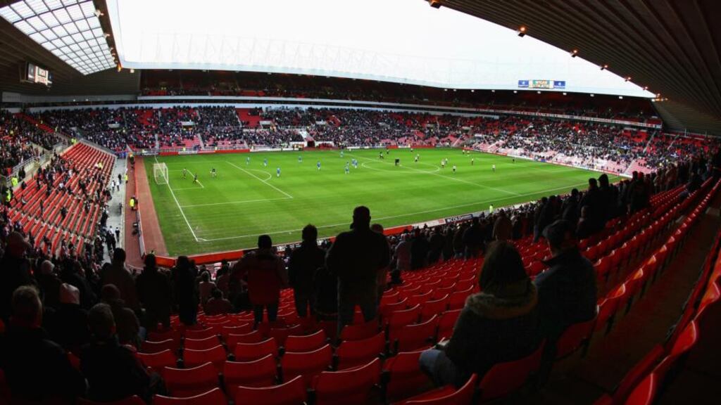 Lone Star, Cerberus and Apollo are said to belining up bids for Projects Rock and Salt, two loan portfolios worth €7.8 billion in total. These portfolios include £27.6 million of debt secured against Sunderland FC’s Stadium of Light. Photograph: Getty