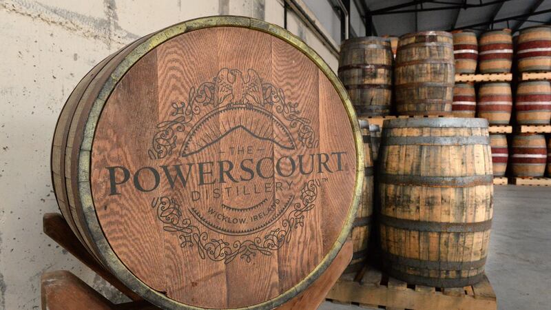 Inside the new Powerscourt Distillery in Enniskerry, Co Wicklow. Photograph: Cyril Byrne