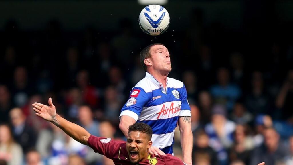 Richard Dunne in action for Queens Park Rangers. Photograph: Clive Rose/Getty Images
