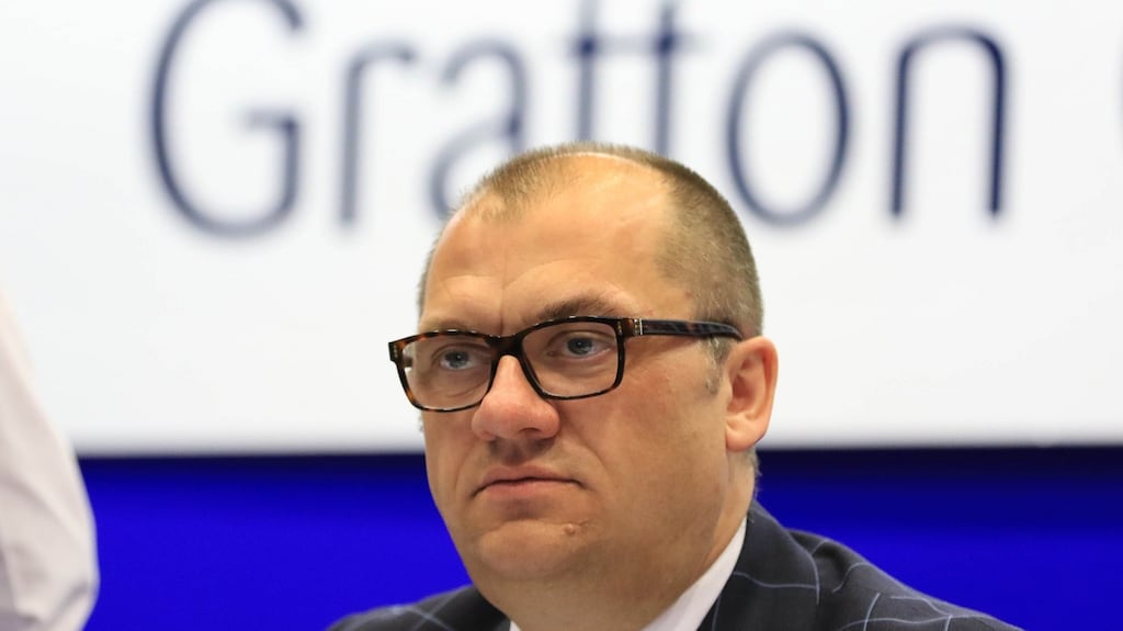 Grafton chief executive Gavin Slark said the group had a “satisfactory performance” for the ten months to October 31st. Photograph: Nick Bradshaw