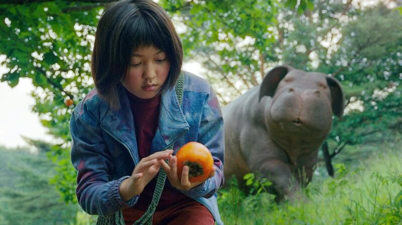 An Seo Hyun in Okja, 2017. Photograph: Netflix