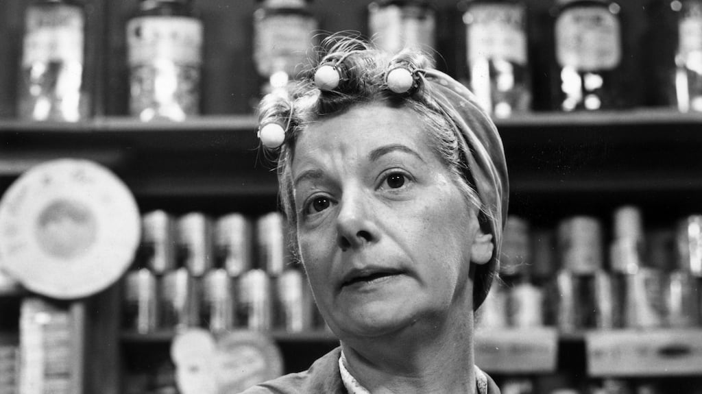 Jean Alexander: October 11th, 1926-October 14th, 2016. Above, as Hilda Ogden in Coronation Street. Photograph: John Madden/Keystone/Getty Images