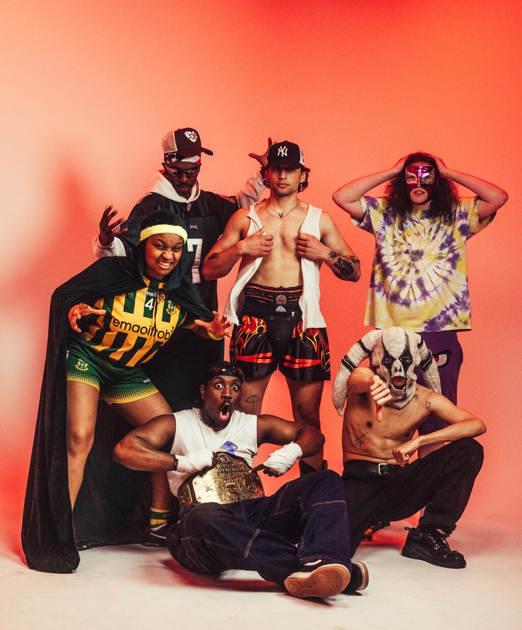 Clash at the Quays!: 'It’s the beauty of the absurd that both these things have, music and wrestling,' says Ahmed, With Love. Photograph: Paula Trojner