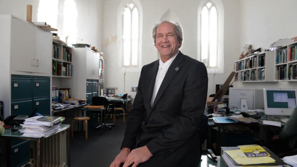 Robin Mandal: “I’m very conflicted about awards celebrating excellence because they can alienate people.” Photograph: Dara Mac Dónaill