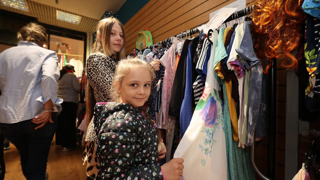A community hub for refugees in south Dublin. Minister for Housing Darragh O’Brien brought a memo to Cabinet outlining plans to provide longer-term accommodation of refugees from Ukraine. Photograph: Nick Bradshaw/The Irish Times