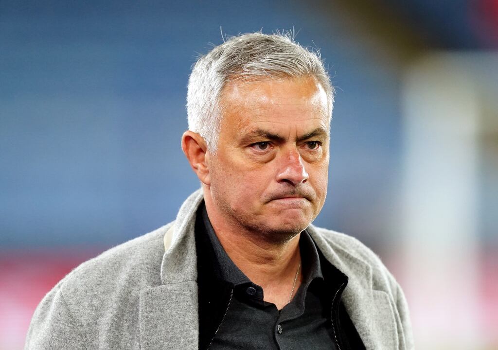 Roma have sacked their manager José Mourinho with the club ninth in Serie A. Photograph: Mike Egerton/PA