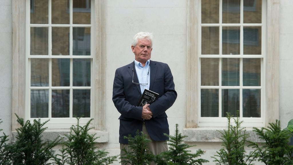 Dr Michael Hefferon, paediatrician, and professor at Queens University, Ontario, Canada, pictured in front of the former St. Ultan’s Infant hospital on Charlemont St. in Dublin, founded in 1919.Photograph: Dave Meehan/ The Irish Times