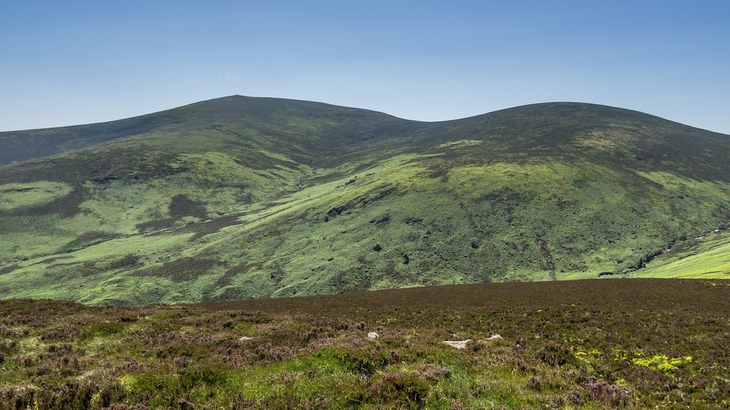 Djouce and War Hill: two of the 26 summits of the Wicklow Round