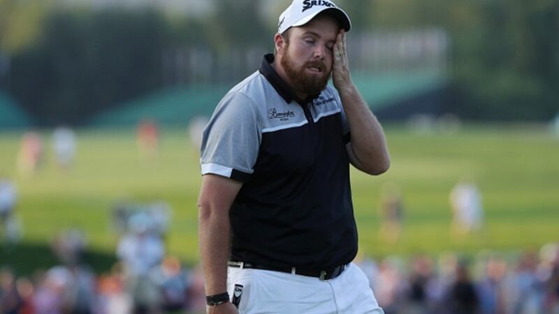 Shane Lowry during his final round of the 2016 US Open in Oakmont. Photograph: Sam Greenwood/Getty Images