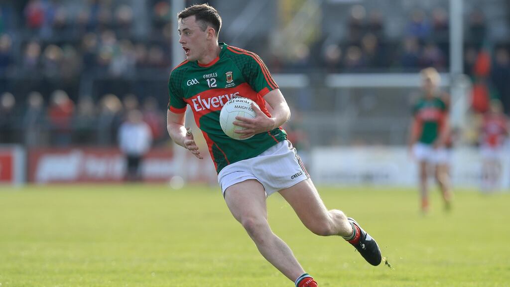 Diarmuid O’Connor returns after injury to bolster Mayo. Photograph: Donall Farmer/Inpho.