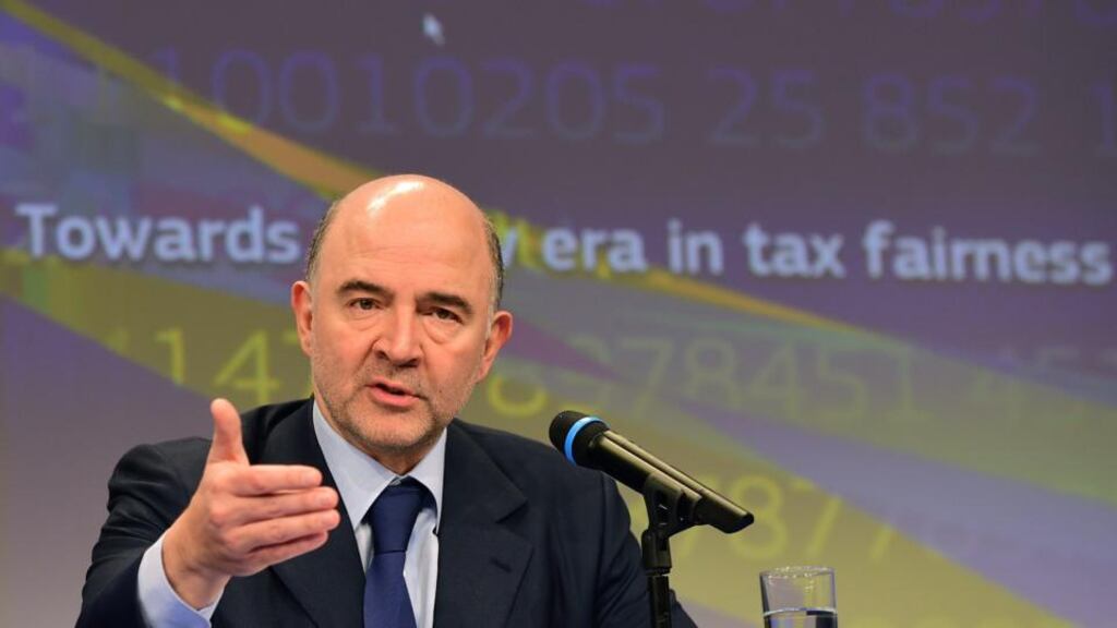 Pierre Moscovici, European commissioner for economic and financial affairs, taxation and customs. In a letter to Fine Gael MEP Brian Hayes last Thursday, Mr Moscovici said the European Commission and committees of officials from member states had looked carefully into concerns raised by Ireland.