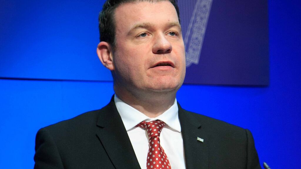 Minister for the Environment Alan Kelly: said that if John Delaney wanted the people of Tipperary to vote for him, that was fine. But to say he was “actively canvassing” would be stretching it. Photograph: Gareth Chaney/Collins