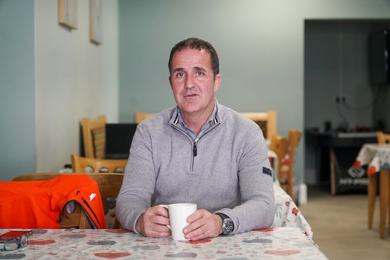 Eamon Barrett is the owner of Slieve League Hotel which houses 50 Ukrainians in Bundoran. Photograph: Enda O'Dowd