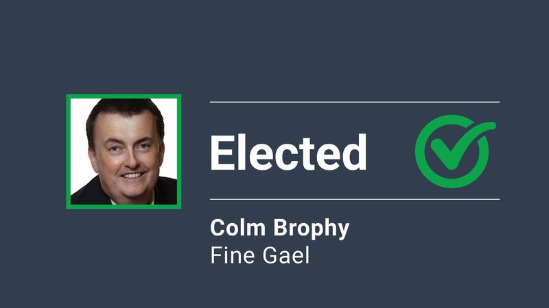 Dublin South West: Colm Brophy (FG)