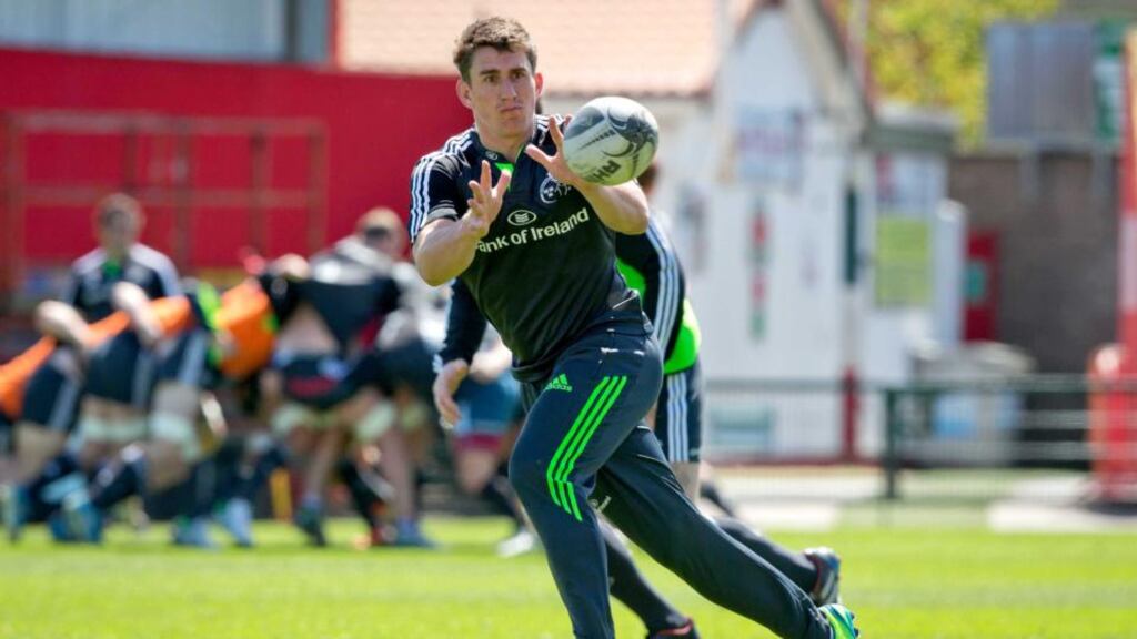 Ian Ketley is set to win his 100th cap for Munster this weekend when they take on Newport-Gwent-Dragons. Photo: Morgan Treacy/Inpho