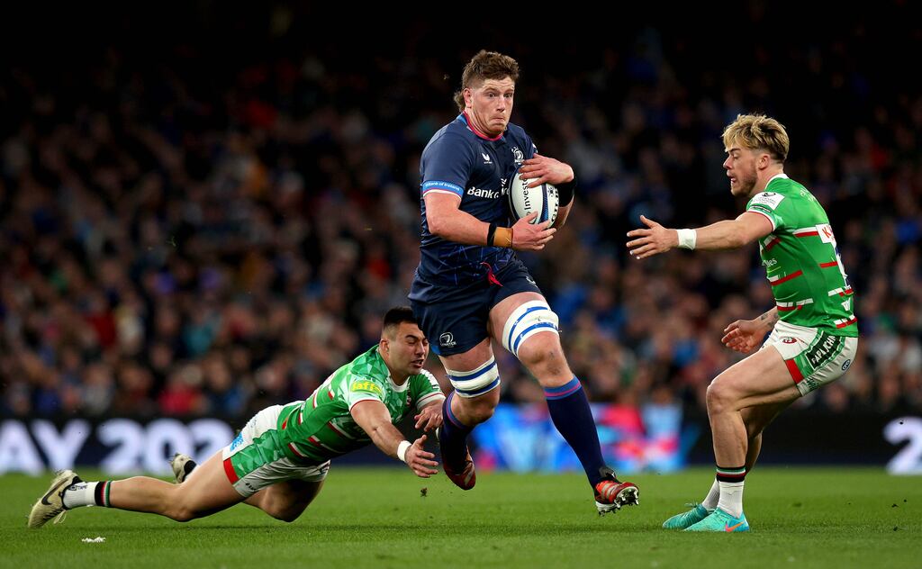 Joe McCarthy: 'He really stepped up. I thought he had a really good Six Nations. He’s a fantastic ball carrier,' said former Springbok Victor Matfield. Photograph: Ryan Byrne/Inpho