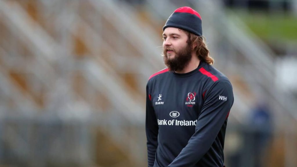 Ulster’s Iain Henderson will make his first start of the season against Leicester on Saturday. Photograph: Darren Kidd/Inpho