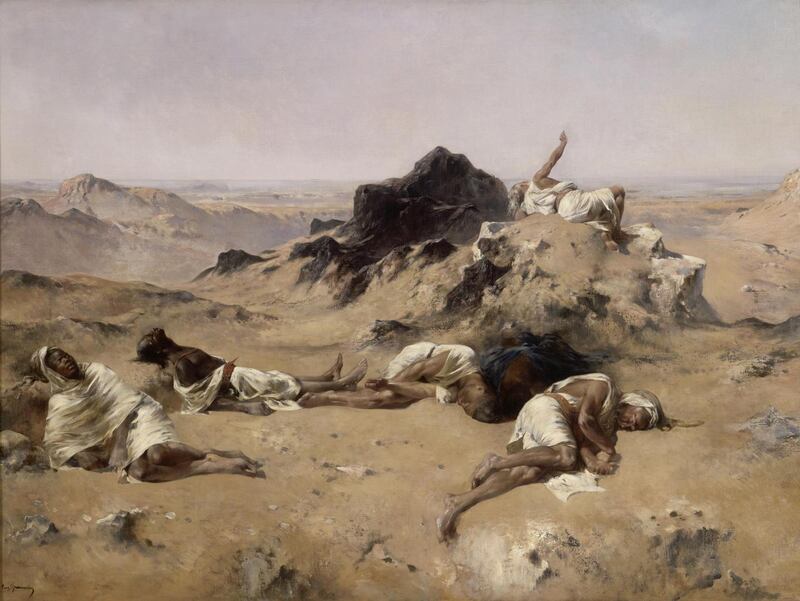 Le Pays de la Soif, by Eugène Fromentin. Photograph: Musée d’Orsay