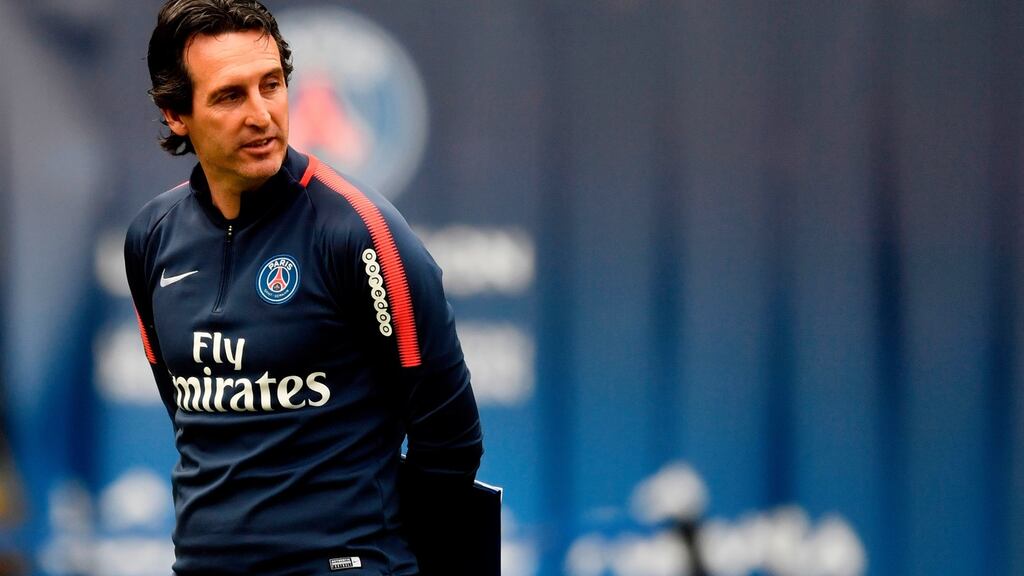 Unai Emery, who has been appointed the new Arsenal manager: “This team is a big team, with big players, good players and we think we need to change little things – a few players.” Photograph: Christophe Simon/AFP/Getty Images