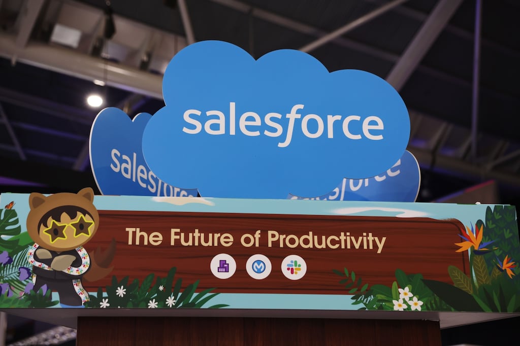 Salesforce on Friday named three new board directors, including the chief of hedge fund ValueAct Capital, amid pressure from activist investors for better cost control and a management shakeup at the cloud-based software firm. Photograph: Lionel Ng/Bloomberg