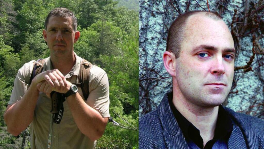 Judge Donal Ryan, right, said of winner Marc Phillips: “This is vibrant, tough, fearless, virtuosic writing. It blew me away ... Mary Costello says that any short story could be a novel and vice versa; this story has already taken the form and space of a novel in my memory”