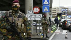 Brussels airport tests make-shift check-in area to restart flights