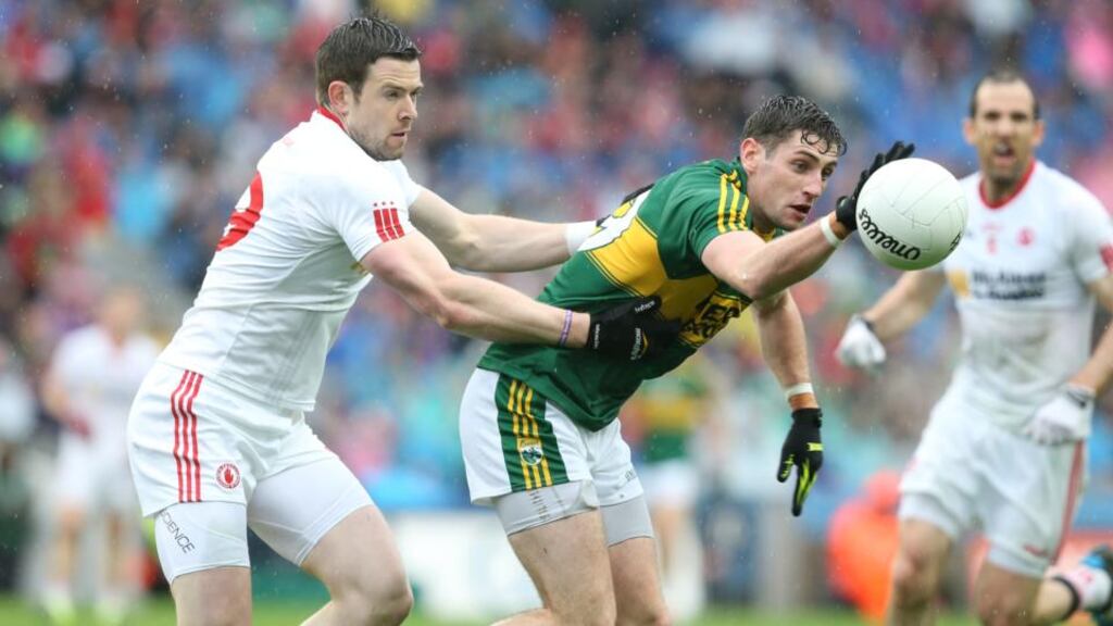 Paul Geaney has been given the nod ahead of Kieran Donaghy for Sunday’s All-Ireland final with Dublin. Photo: Andrew Paton/INPHO