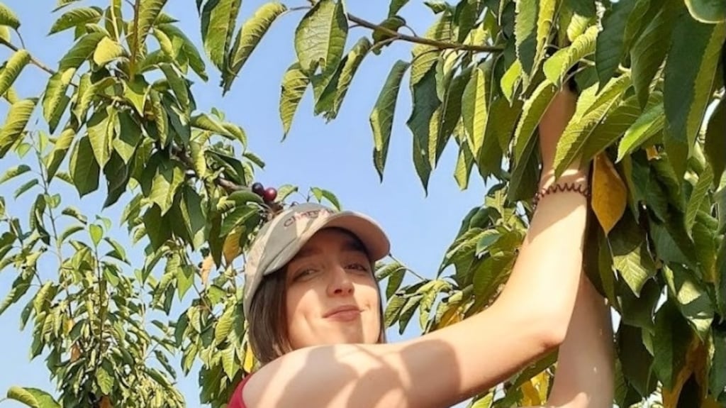 Kirstie Keohane in the Yarra Valley in Victoria. She is disappointed at how the Australian government is treating backpackers