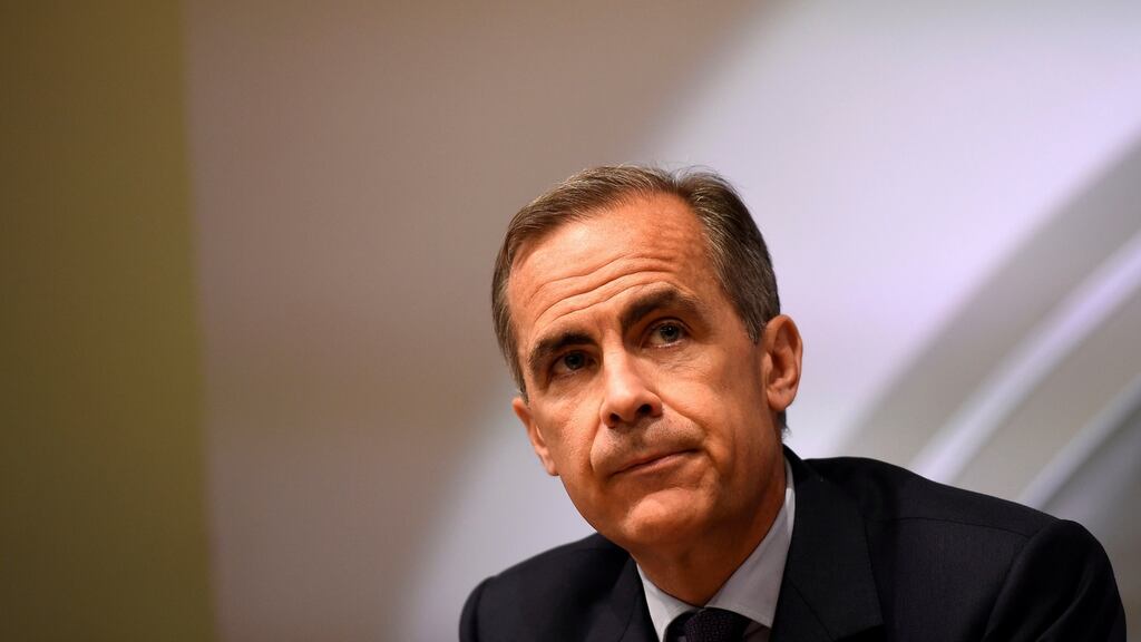 Bank of England governor Mark Carney: Prominent Vote Leave supporter, Tory MP Jacob Rees-Mogg accused the governor of damaging the bank’s reputation by “taking sides” in the increasingly ill-tempered debate over Britain’s future in Europe. Photograph: Dylan Martinez/Reuters