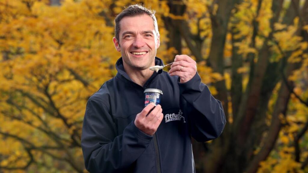 Barry Murphy, managing director of Paganini, which produces FitFuel ice creams. The products come in single-serving tubs.Photograph: ©Inpho/Dan Sheridan