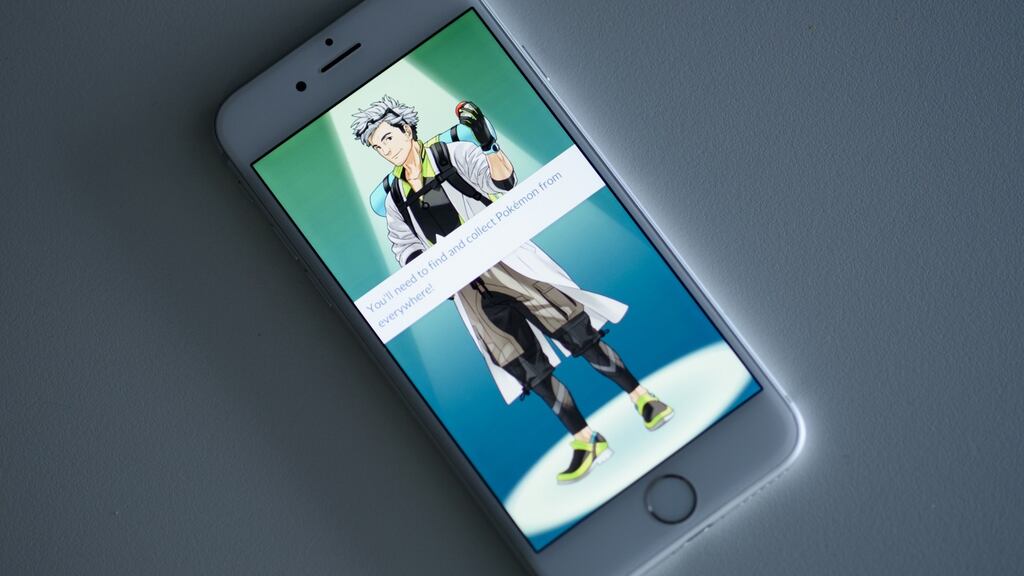 Nintendo’s Pokémon Go: game broke records in Japan after it was downloaded 10 million times in one day. Photograph: Akio Kon/Bloomberg