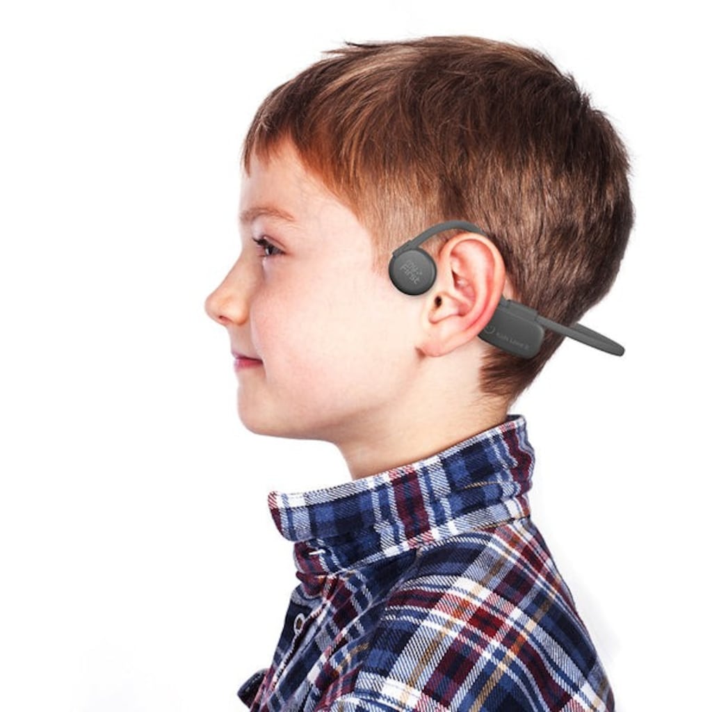 MyFirst Headphones Bone Conduction Wireless are designed not to be a risk to children's hearing