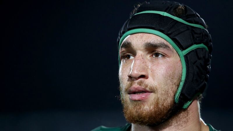 Ultan Dillane: brings athleticism and an unrelenting physicality on both sides of the ball. Photograph: Dan Sheridan/Inpho