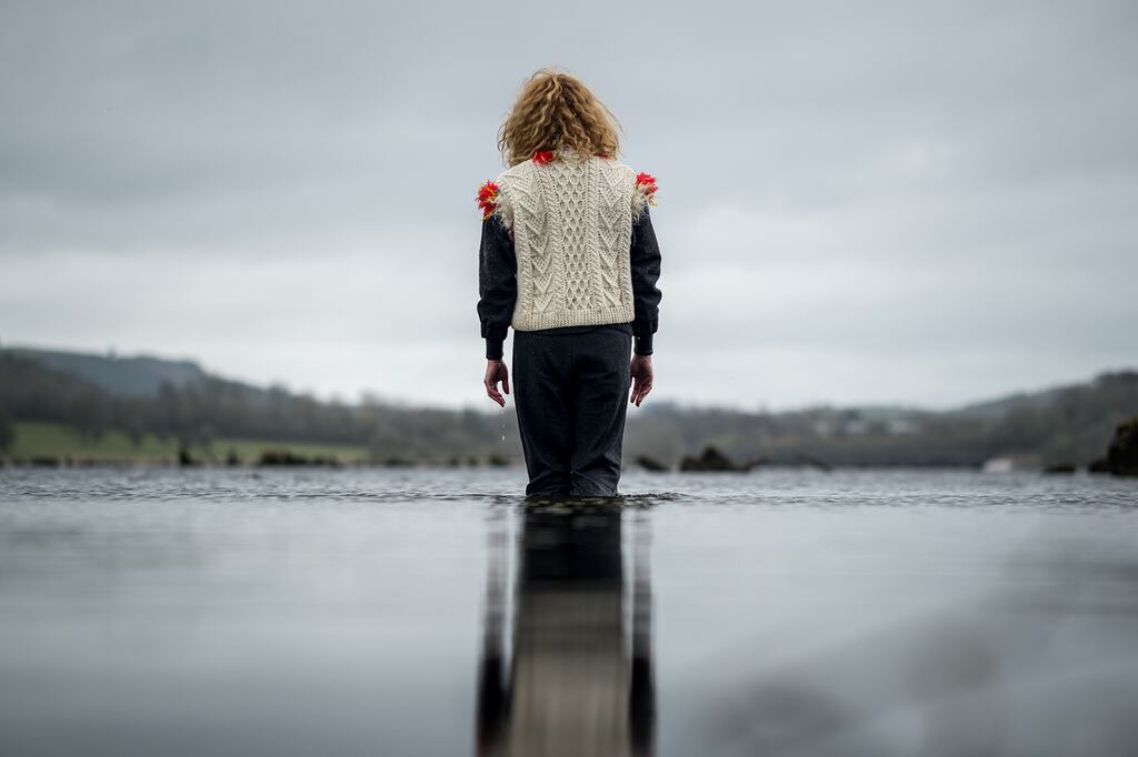 Justine Cooper in Weathering by Mary Wycherley featuring in Limerick this March . Photograph: Marcin Lewandowski