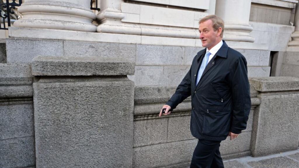 Enda Kenny: conceded that there was “a certain weariness’’ on the part of the public with referendums. He said the Government had made no response yet to the issues discussed by the constitutional convention. Photograph: Eric Luke
