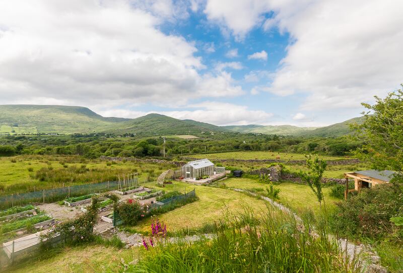 The garden and the views surrounding Amanda Geard's first home in Kerry