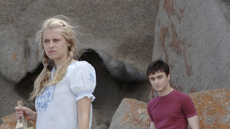 Teresa Palmer with Daniel Radcliffe in ‘December Boys’
