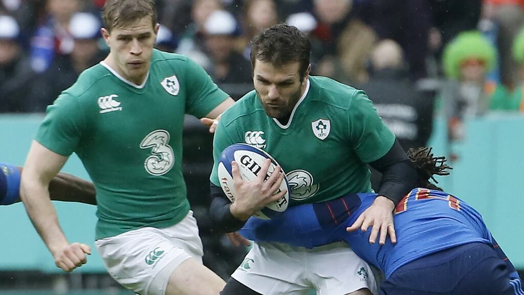 Jared Payne has signed a new two-year deal with Ireland and Ulster. Photograph: Thomas Samson/AFP/Getty Images