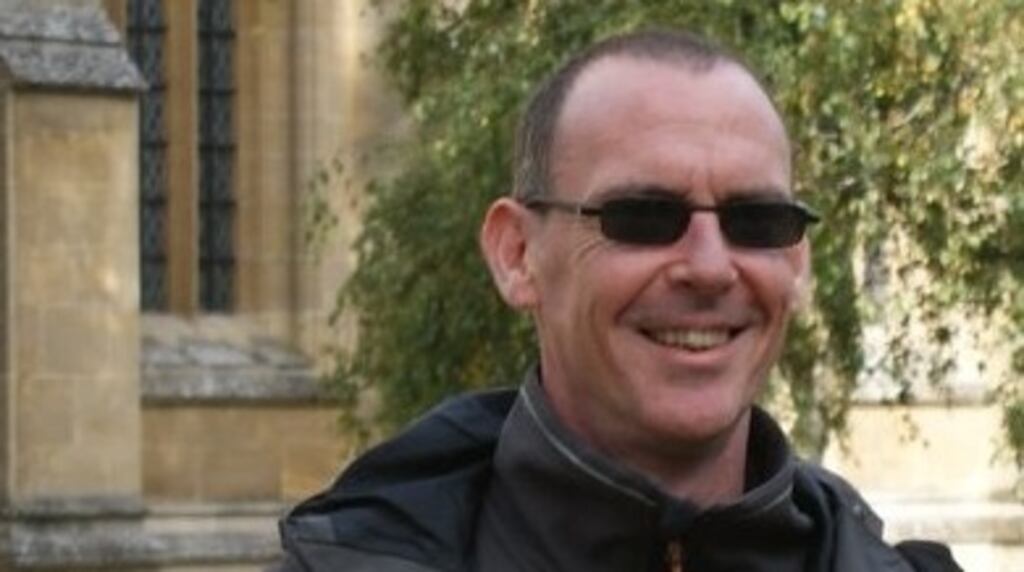 Bill Murphy: ‘I looked around and saw the bus was coming towards me so I rolled to the side. Thankfully there wasn’t a car or bus coming up inside the lane that turns left along the quays.’