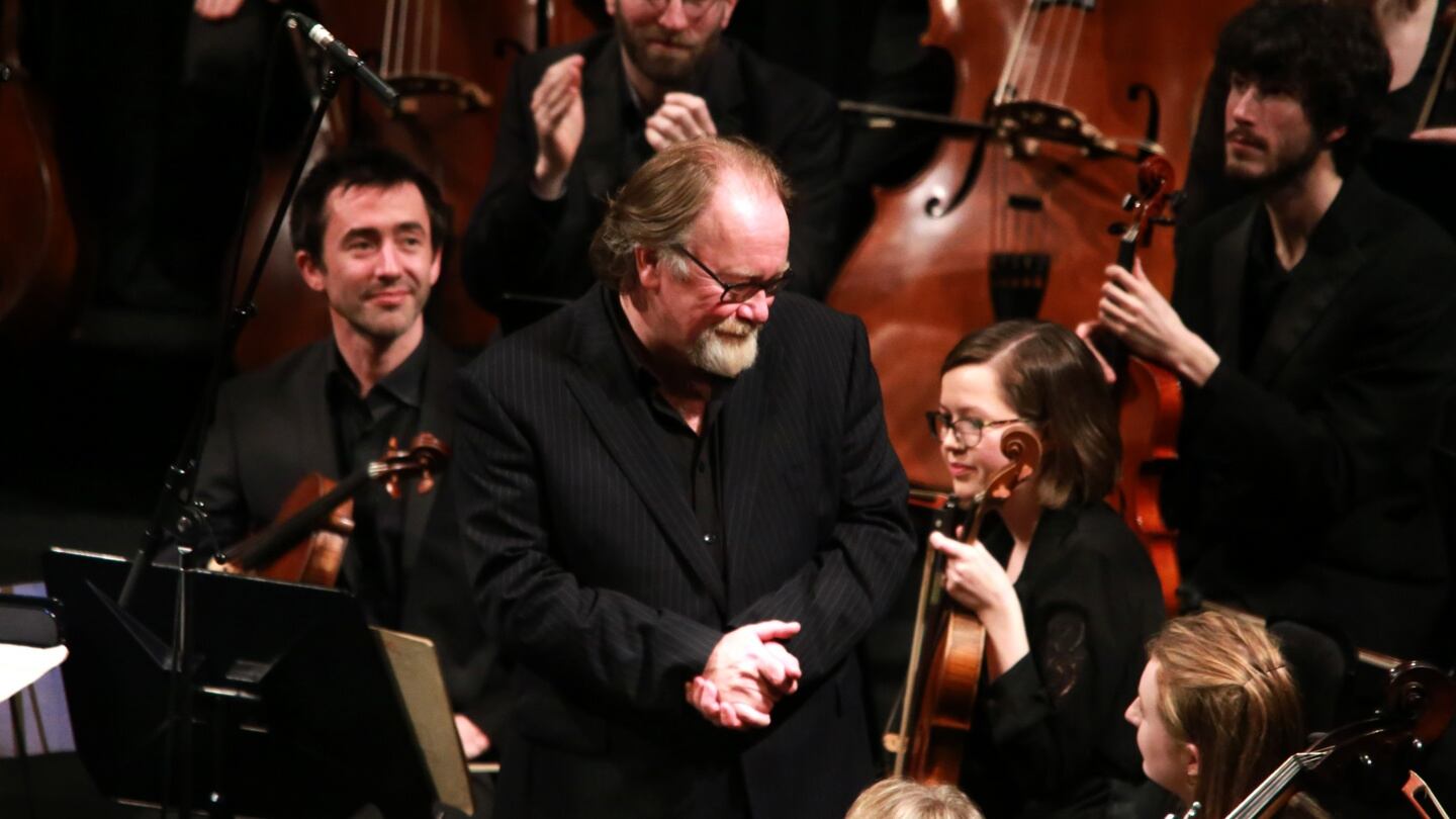 Owen Roe on stage with Camerata Ireland. Photograph: Frances Marshall