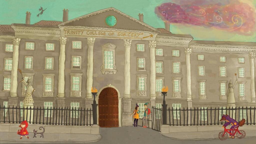 A Dublin Fairytale: “Look, there’s Trinity College of Sorcery”
