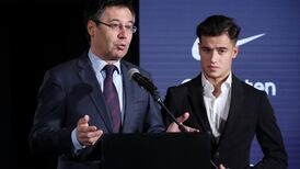 Barcelona medical confirms Philippe Coutinho thigh injury