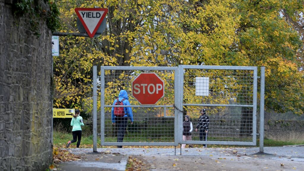 On December 22nd, 2017, gardaí spotted Christopher Warburton driving a red quad bike down Blackhorse Avenue in the middle of the road. The chase ended in the Phoenix Park. File photograph: Alan Betson