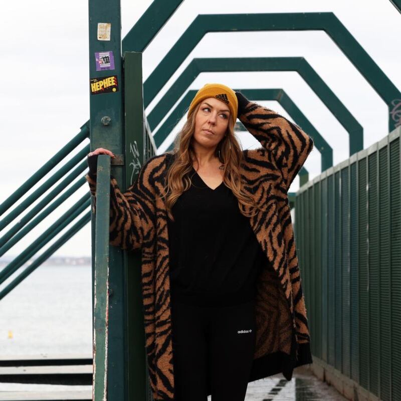 Mia Döring worked in the sex trade for four years. Photograph: Laura Hutton