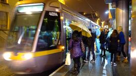 Gardaí investigate alleged abuse of Luas passengers by group not wearing masks