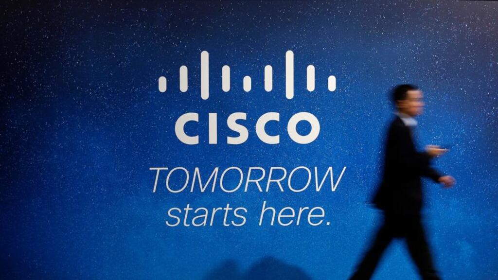 Cisco Systems is cutting 6,000 jobs and forecasting little to no revenue growth in the current quarter amid a slump in demand. Photo: Reuters